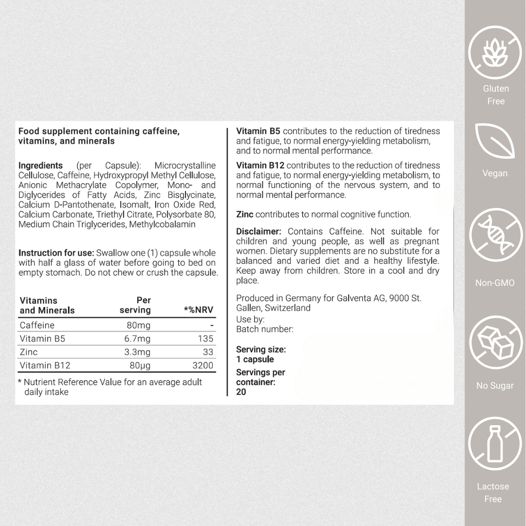 Wake-up Capsule: B・SYNC® ON